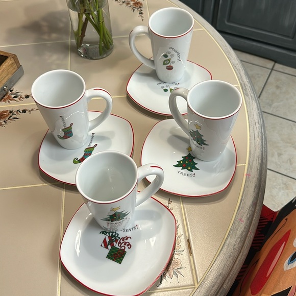 Fitz & Floyd Gourmet Happy Holidays Dishes - Picture 1 of 9